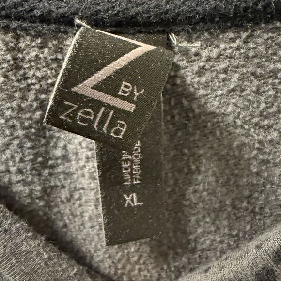 Z by Zella Men’s Sweatshirt - XL - Gray Speckle Pattern - Picture 3 of 4